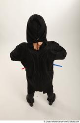 ANGELIA STANDING POSE WITH LIGHTSABERS